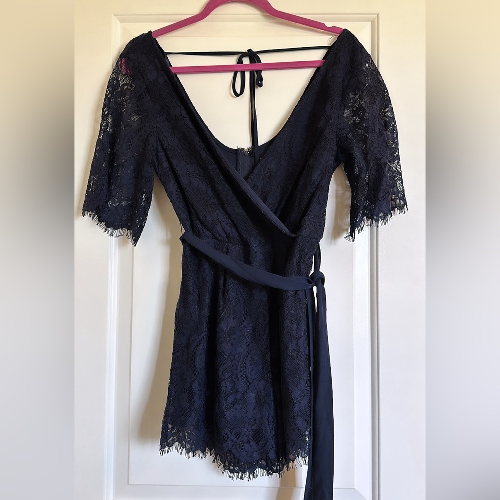 Francisca’s Lace Romper. Size S.